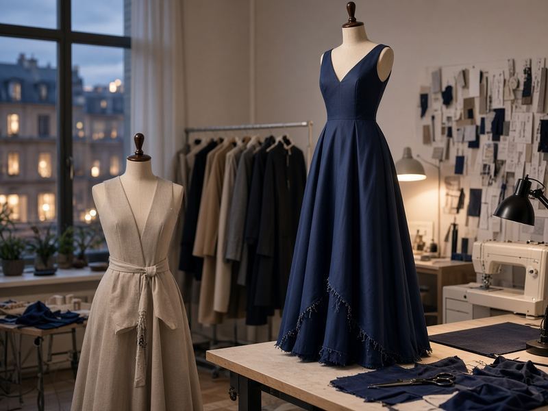 Evening wear at Servirigia Atelier